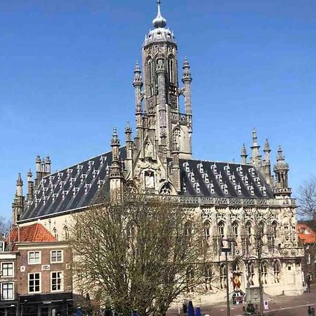 Zonnige Frisse Studio De Gouden Parel In Hartje Middelburg Esterno foto