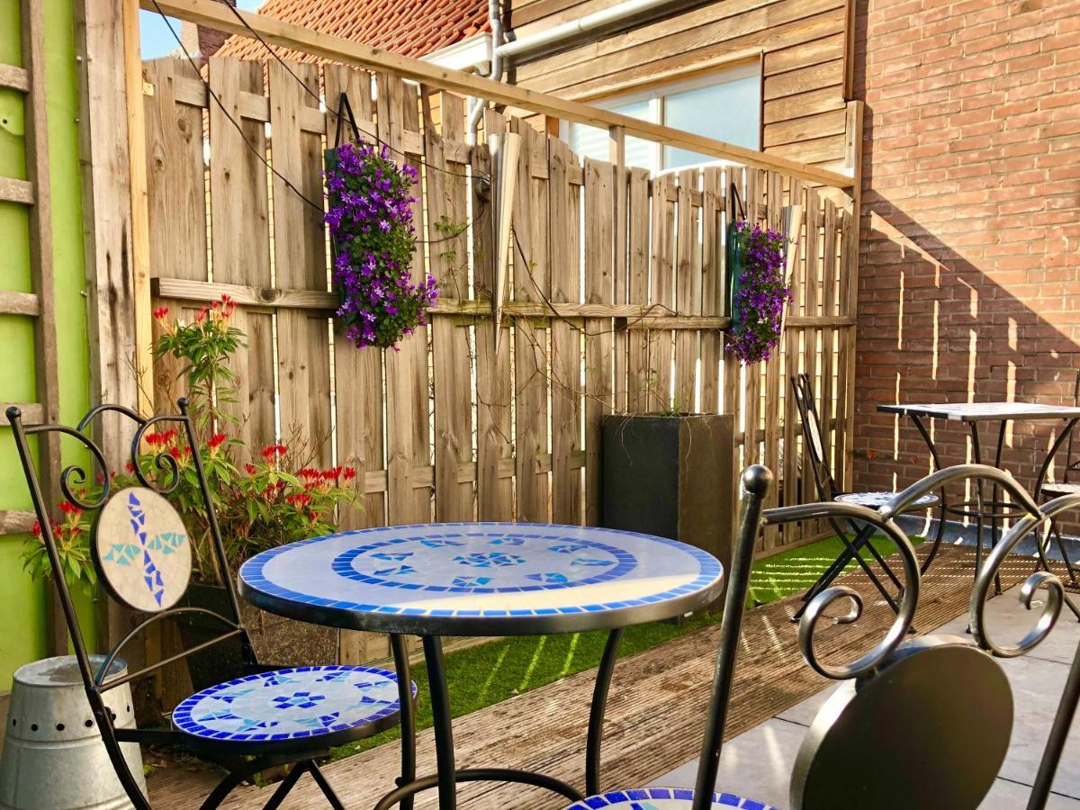Zonnige Frisse Studio De Gouden Parel In Hartje Middelburg Esterno foto